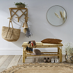 Скамья из ротанга Saveria Rattan Bench варинант исполнения - 4 | Loft Concept в Брянске