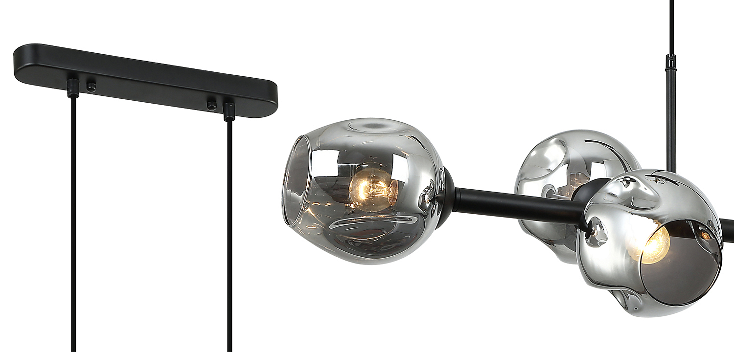 Люстра Branching Bubble Chandelier Line Gray Люстра Branching Bubble Chandelier Line Gray - Loft-Concept в Брянске