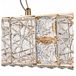 Люстра волнистой формы с текстурной огранкой Reflection of Reality варинант исполнения - 5 | Loft Concept в Брянске