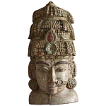 Арт-объект на стену Маска из массива акации Acacia Mask варинант исполнения - 2 | Loft Concept в Брянске