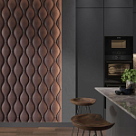 Гипсовая 3D панель с принтографией PM-108 варинант исполнения - 1 | Loft Concept в Брянске