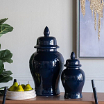 Ваза с крышкой однотонная Высота 31 см Chinoiserie Ceramics варинант исполнения - 8 | Loft Concept в Брянске