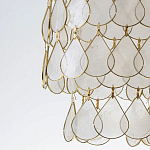 Подвесной светильник с декором из натуральной морской ракушки Iridescent Light варинант исполнения - 9 | Loft Concept в Брянске