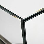 Тумбочка зеркальная с ящиком Mirror Chrome Cabinet варинант исполнения - 3 | Loft Concept в Брянске