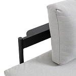 Диван-шезлонг черный Annet варинант исполнения - 3 | Loft Concept в Брянске