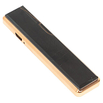 Зажигалка электронная с накладкой из натурального камня Соколиный глаз и с USB проводом для зарядки Stone Lighters варинант исполнения - 1 | Loft Concept в Брянске