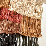 Текстильное Панно с бахромой варинант исполнения - 1 | Loft Concept в Брянске