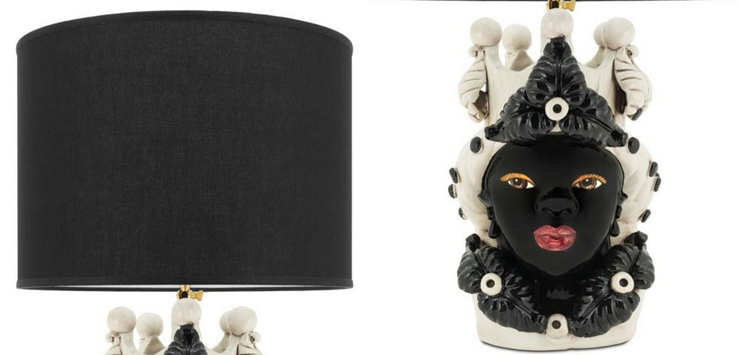 Настольная лампа Table Lamp Moro Lady Eve Black Настольная лампа Table Lamp Moro Lady Eve Black - Loft-Concept в Брянске