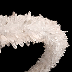 Люстра круглая с натуральным горным хрусталем Crystal Shimmer варинант исполнения - 5 | Loft Concept в Брянске