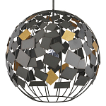 Люстра в форме сферы с декором из металлических квадратов Path to the Stars варинант исполнения - 2 | Loft Concept в Брянске