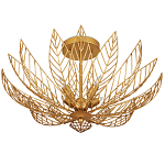 Потолочный светильник Золотые листья  Golden Petals варинант исполнения - 2 | Loft Concept в Брянске