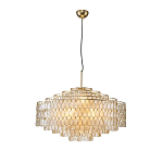 Люстра многоярусная с декором из натуральной морской ракушки Iridescent Light варинант исполнения - 10 | Loft Concept в Брянске