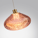 Подвесной светильник с прозрачным стеклянным плафоном округлой формы Effervia  варинант исполнения - 3 | Loft Concept в Брянске