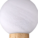 Бра цилиндрической формы с 2-мя плафонами белого цвета Marble Glow варинант исполнения - 4 | Loft Concept в Брянске