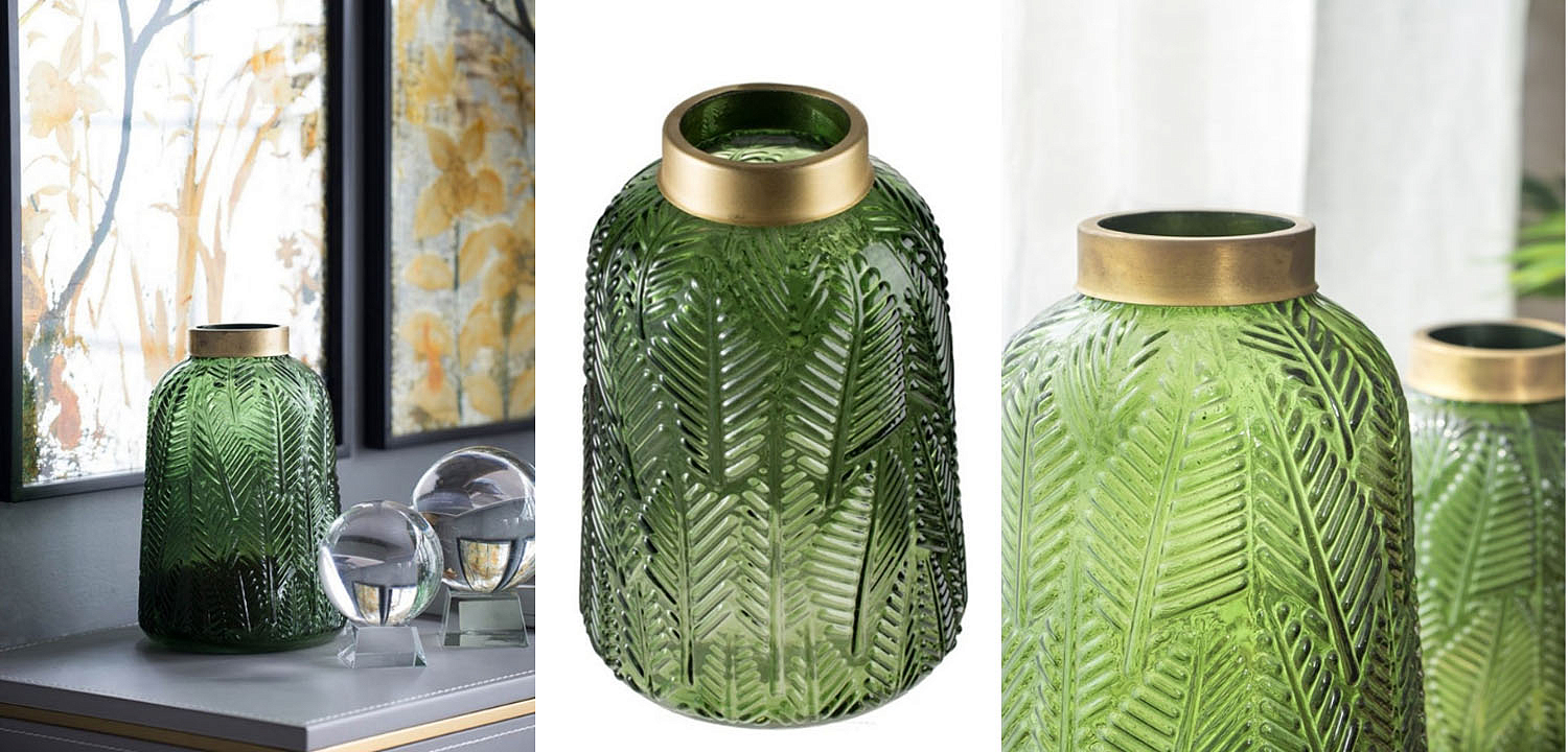 Ваза Green Vase Golden Throat high Ваза Green Vase Golden Throat high - Loft-Concept в Брянске