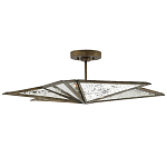 Потолочный светильник фигурный с состаренными зеркальными панелями Antique Mirror варинант исполнения - 2 | Loft Concept в Брянске