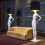Лампа MANNEQUIN LAMP с абажуром созерцание силуэта варинант исполнения - 4 | Loft Concept в Брянске