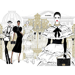 Megan Hess. Elegance варинант исполнения - 4 | Loft Concept в Брянске