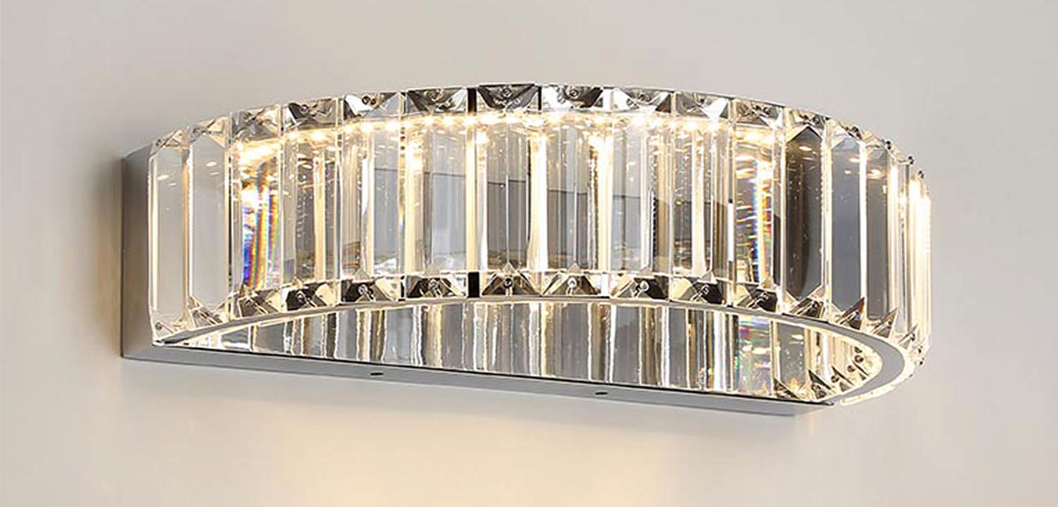 Бра Crystal Shine Linda Chrome Wall Lamp A Бра Crystal Shine Linda Chrome Wall Lamp A - Loft-Concept в Брянске