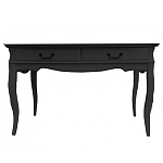 Консоль черного цвета из массива бука в стиле прованс Black Provence варинант исполнения - 2 | Loft Concept в Брянске