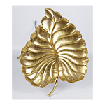 Столик приставной с столешницей Тропический лист Tropical Forest gold варинант исполнения - 4 | Loft Concept в Брянске