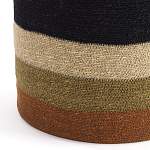 Плетеная корзина в полоску Iweala Wicker Basket варинант исполнения - 2 | Loft Concept в Брянске