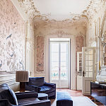 Обои ручная роспись Earlham Almost Mauve варинант исполнения - 2 | Loft Concept в Брянске