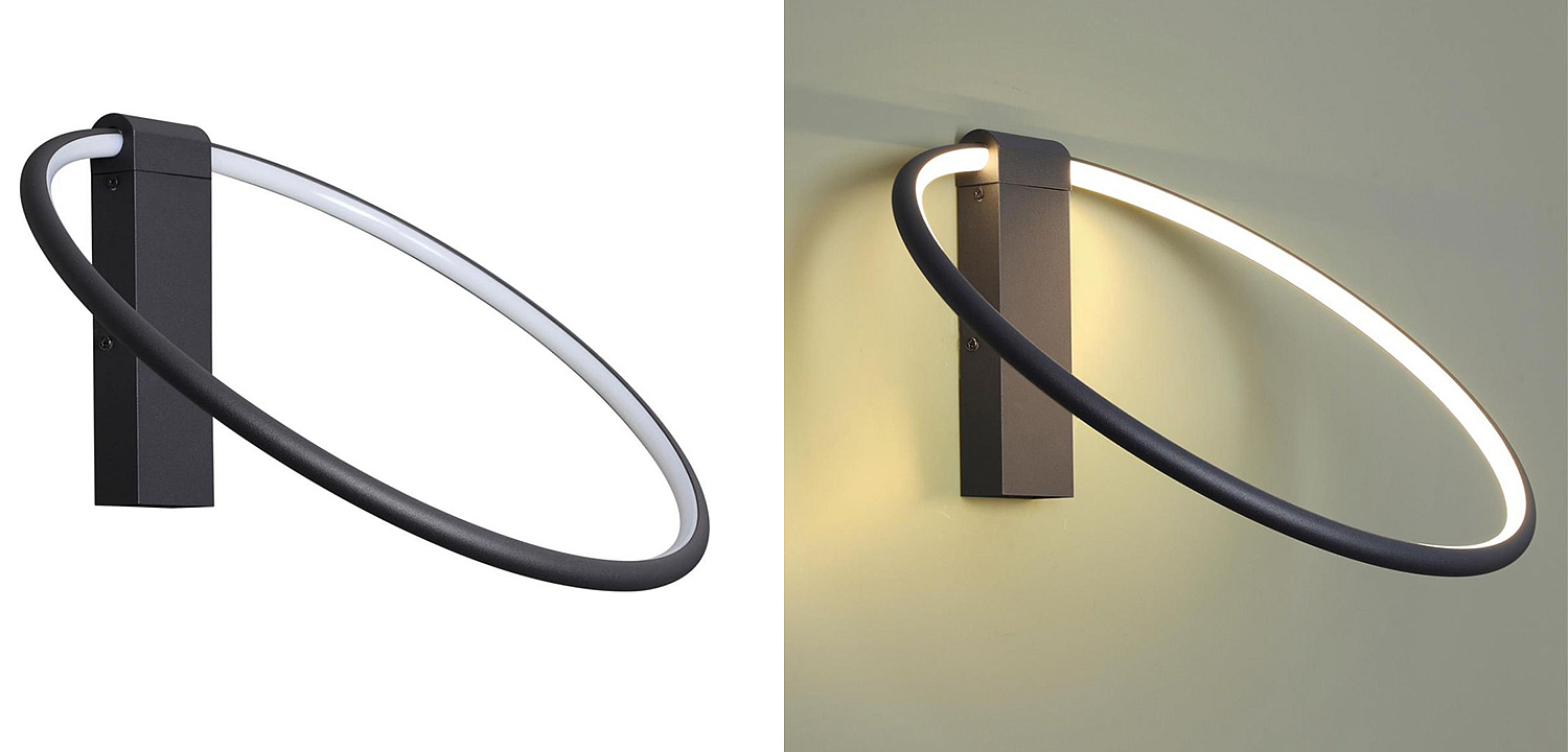 Бра Annulus Black Wall lamp B Бра Annulus Black Wall lamp B - Loft-Concept в Брянске