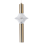 Подвесной светильник Toussaint Metal Tube Brass Hanging Lamp варинант исполнения - 1 | Loft Concept в Брянске