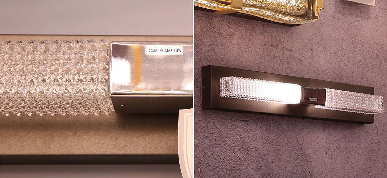 Бра серебряного цвет с черной патиной Titanium Double Бра серебряного цвет с черной патиной Titanium Double - Loft-Concept в Брянске