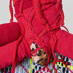 Настенный ковер разноцветный из одежды Heart варинант исполнения - 4 | Loft Concept в Брянске