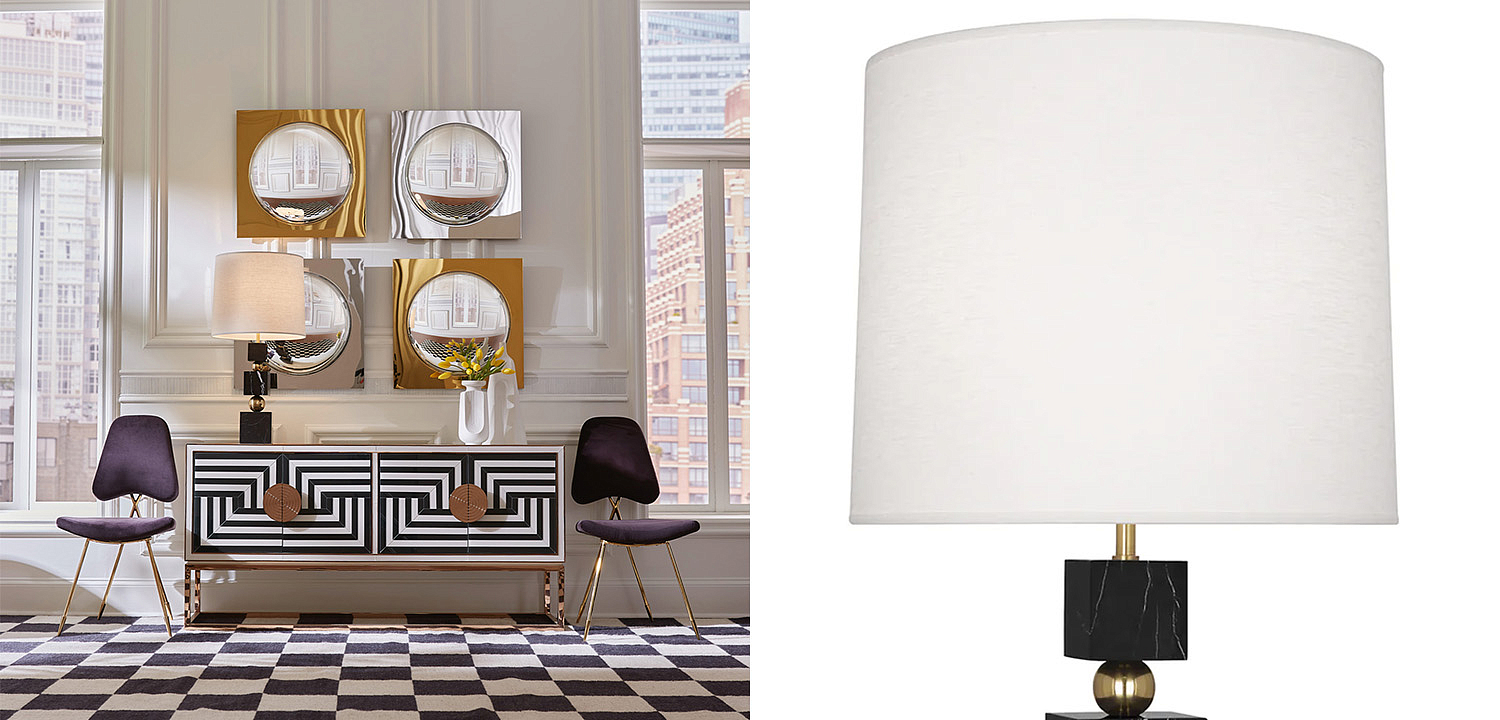 Настольная лампа Totem Table Lamp Black Marble Настольная лампа Totem Table Lamp Black Marble - Loft-Concept в Брянске
