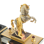 Настольный письменный набор из яшмы и долерита с декором в виде коня Manager Organizer варинант исполнения - 4 | Loft Concept в Брянске