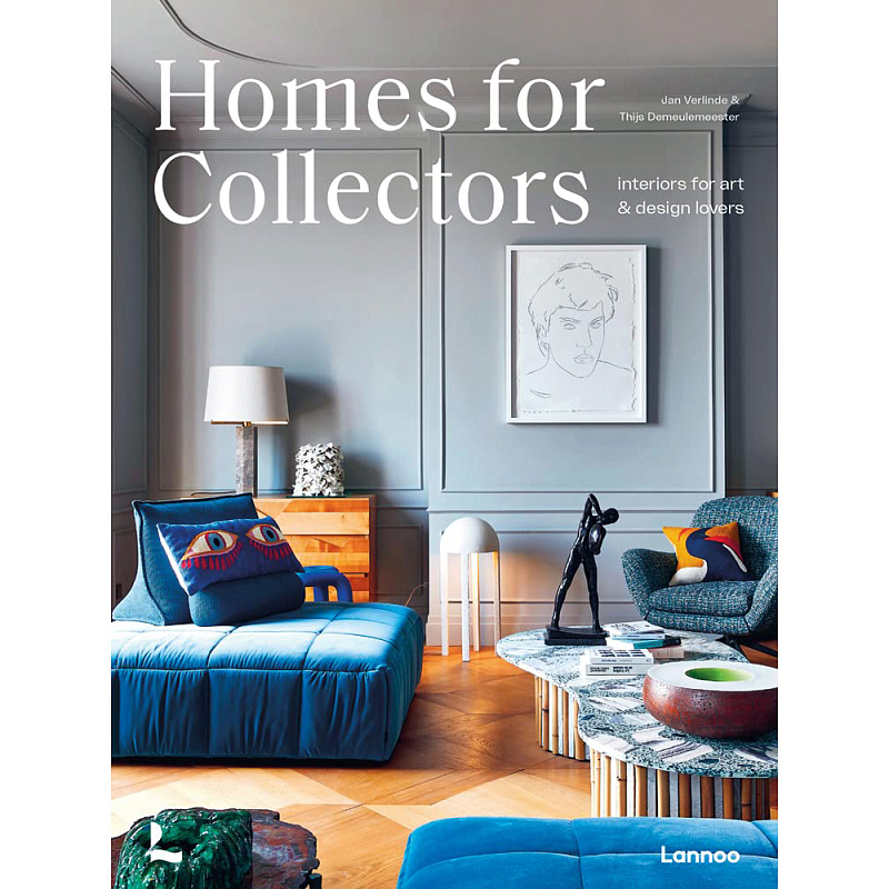 Homes for Collectors: Interiors of Art and Design Lovers Серый Белый Синий Homes for Collectors: Interiors of Art and Design Lovers Серый Белый Синий в Брянске | Loft Concept