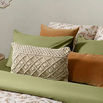 Чехол на подушку с макраме бежевого цвета Macrame варинант исполнения - 7 | Loft Concept в Брянске