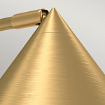 Бра с широким конусным плафоном с золотистой внутренней стороной Alora Mood варинант исполнения - 7 | Loft Concept в Брянске
