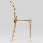Прозрачный стул с янтарным оттенком LOUIS GHOST CHAIR варинант исполнения - 2 | Loft Concept в Брянске