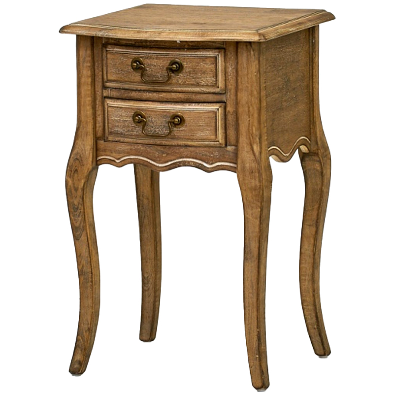 Прикроватная тумба из массива березы Wooden Margery Bedside Table Коричневый Винтажная латунь Прикроватная тумба из массива березы Wooden Margery Bedside Table Коричневый Винтажная латунь в Брянске | Loft Concept