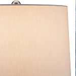 Настольная лампа керамическая с бело-синими мазками Painterly Strokes варинант исполнения - 2 | Loft Concept в Брянске