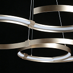 Люстра подвесная светодиодная в виде волнообразной ленты Ribbon Vortex варинант исполнения - 22 | Loft Concept в Брянске