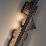 Бра вертикальное с черными кругами и квадратами Gravyura варинант исполнения - 2 | Loft Concept в Брянске