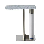 Дизайнерский журнальный стол с прямоугольной рельефной столешницей Nord варинант исполнения - 1 | Loft Concept в Брянске