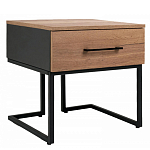 Тумба прикроватная с ящиком в стиле лофт Urban Style Space варинант исполнения - 1 | Loft Concept в Брянске