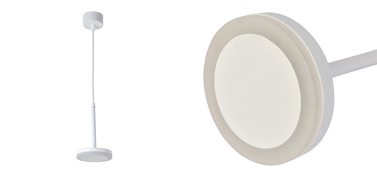 Светодиодный подвесной светильник DIENES White Светодиодный подвесной светильник DIENES White - Loft-Concept в Брянске