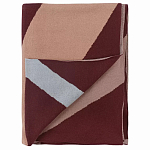 Плед из хлопка с геометрическим рисунком Elan Stripe Addison варинант исполнения - 1 | Loft Concept в Брянске