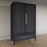 Шкаф платяной Primo с выдвижными ящиками шпон Светлый дуб варинант исполнения - 3 | Loft Concept в Брянске