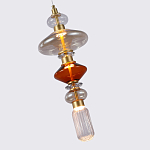 Подвесной светильник с плафонами разной формы Geometry Glass варинант исполнения - 2 | Loft Concept в Брянске