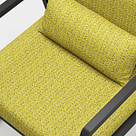 Мебельная ткань Шенилл горчичный цвет 142 см T4-62 варинант исполнения - 8 | Loft Concept в Брянске