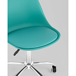 Офисный стул на металлическом основании EGGERY Blue пластик варинант исполнения - 2 | Loft Concept в Брянске