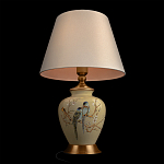 Настольная лампа бежевая с изображением птиц Slip Away варинант исполнения - 4 | Loft Concept в Брянске